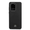 Dėklas Mercedes MEHCS69SILSB S20 Ultra G988 hard case juodas/juodas Silicone Line