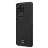 Dėklas Mercedes MEHCS69SILSB S20 Ultra G988 hard case juodas/juodas Silicone Line