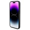 Mercedes Smooth Leather MagSafe dėklas, skirtas iPhone 15 Pro - Navy