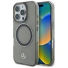 Mercedes MEHMP16L23HUOSK Apple iPhone 16 Pro 6.3" dėklas telefonui juodos spalvos dėklas telefonui sidabro spalvos Ring MagSafe