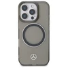 Mercedes MEHMP16L23HUOSK Apple iPhone 16 Pro 6.3" dėklas telefonui juodos spalvos dėklas telefonui sidabro spalvos Ring MagSafe
