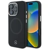 Mercedes MEHMP16L23SUTTK Apple iPhone 16 Pro 6.3" dėklas telefonui juodos spalvos hard Silikoninis Tonal Logo MagSafe