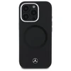 Mercedes MEHMP16L23SUTTK Apple iPhone 16 Pro 6.3" dėklas telefonui juodos spalvos hard Silikoninis Tonal Logo MagSafe