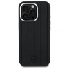 IPHONE 16 PRO Mercedes Silikoninis Vertical Tonal Stripes MagSafe (MEHMP16L23SUVSK) dėklas telefonui juodos spalvos