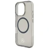 Mercedes MEHMP16X23HUOSK Apple iPhone 16 Pro Max 6.9" dėklas telefonui sidabro spalvos Ring MagSafe