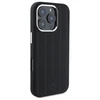 Mercedes MEHMP16X23SUVSK Apple iPhone 16 Pro Max 6.9" dėklas telefonui juodos spalvos Silikoninis Vertical Tonal Stripes MagSafe