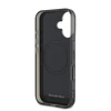 Mercedes PC/TPU Double Layer MagSafe Apple iPhone 16 dėklas telefonui juodos ir sidabrinės spalvos