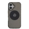 Mercedes PC/TPU Star Pattern MagSafe Apple iPhone 16 dėklas telefonui juodos spalvos