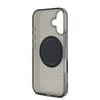 Mercedes PC/TPU Star Pattern MagSafe Apple iPhone 16 Plus dėklas telefonui juodos spalvos