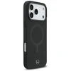 Dėklas Mercedes Plain Smooth Leather MagSafe skirtas Apple iPhone 17 Pro Max juodos spalvos