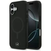 Dėklas Mercedes Plain Smooth Leather MagSafe skirtas Apple iPhone 17 juodos spalvos