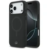 Dėklas Mercedes Plain Smooth Leather MagSafe skirtas Apple iPhone 17 Pro Max juodos spalvos