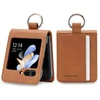 Dėklas Mercury Basic Diary Samsung F741 Z Flip6 rudas