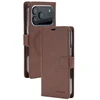 Mercury BlueMoon Diary MagSafe Dėklas skirtas iPhone 17 Pro / 18 Pro Brown