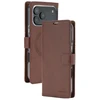 Mercury BlueMoon Diary MagSafe Dėklas skirtas iPhone 17 Pro Max / 18 Pro Max Brown