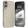 Dėklas Mercury MagSafe Semi-Silikoninis Apple iPhone 16 Plus 6,7" dėkals telefonui pilkos spalvos