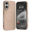 Mercury MagSafe Semi-Silikoninis Apple iPhone 16 6,1" dėklas telefonui rožinės spalvos sand