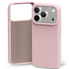 Dėklas Mercury Silicone skirtas Apple iPhone 17 Pro Max rožinės spalvos