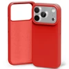 Dėklas Mercury Silicone skirtas Apple iPhone 17 Pro raudonos spalvos
