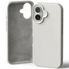 Dėklas Mercury Silikoninis Apple iPhone 16 6,1" dėkals telefonui pilkos spalvos
