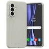 Dėklas Mercury Silicone Samsung A56 pilkos spalvos/stone