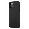 Mini Morris Mini MIHCP12LSLTBK Apple iPhone 12 Pro Max 6,7" juoda/juodos spalvos tvirtas silikoninis dėklas