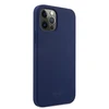 Mini Morris Mini MIHCP12LSLTNA Apple iPhone 12 Pro Max 6,7" tamsiai mėlyna/navy tvirtas silikoninis dėklas