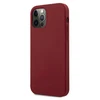 Mini Morris Mini MIHCP12MSLTRE Apple iPhone 12/12 Pro 6,1" raudona/red tvirtas silikoninis dėklas