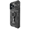 Nillkin CamShield Armor Pro dėklas, skirtas iPhone 14 Pro (juodas)