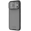 Nillkin CamShield PRO dėklas skirtas Apple iPhone 17 Pro Max skaidrus juodos spalvos