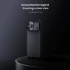 Nillkin CamShield PRO dėklas skirtas Apple iPhone 17 Pro Max skaidrus juodos spalvos