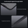 Nillkin CamShield PRO Hard dėklas skirtas Xiaomi Redmi Note 15 Pro 5G Transparent Juodas
