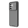 Dėklas Nillkin CamShield PRO Hard Case skirtas Samsung Galaxy A37 skaidrus juodos spalvos