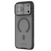 Nillkin CamShield PRO Magnetic Hard dėklas skirtas Apple iPhone 17 Pro Max skaidrus juodos spalvos