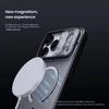 Nillkin CamShield PRO Magnetic Hard dėklas skirtas Apple iPhone 17 Pro Max skaidrus juodos spalvos