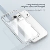 Nillkin Nature TPU PRO dėklas skirtas Apple iPhone 17 Pro Max skaidrus juodos spalvos
