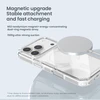 Nillkin Nature TPU Pro Magnetic dėklas suderinamas su MagSafe skirtas Apple iPhone 17 Pro – Translucent juodos spalvos