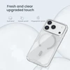 Nillkin Nature TPU Pro Magnetic dėklas suderinamas su MagSafe skirtas Apple iPhone 17 Pro – Translucent juodos spalvos
