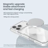 Nillkin Nature TPU Pro Magnetic dėklas suderinamas su MagSafe skirtas Apple iPhone 17 Pro Max – skaidrus