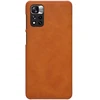 Dėklas NILLKIN QIN BOOK LEATHER CASE XIAOMI REDMI NOTE 11 5G/POCO M4 PRO BROWN