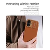 Nillkin Qin Book PRO dėklas skirtas Apple iPhone 17 juodos spalvos