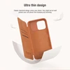 Dėklas Nillkin Qin Pro Leather Apple iPhone 14 Pro Max raudonas