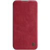 Dėklas Nillkin Qin Pro Leather Apple iPhone 14 Pro Max raudonas