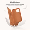 Dėklas Nillkin Qin Pro Leather Apple iPhone 14 Plus mėlynas