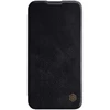 Nillkin Qin Pro odinis dėklas, skirtas iPhone 14 Plus (juodas)