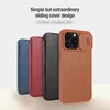 Dėklas Nillkin Qin Pro Leather Apple iPhone 14 Pro Max raudonas