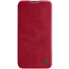 Dėklas Nillkin Qin Pro Leather Apple iPhone 14 Plus raudonas