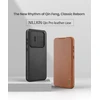 Nillkin Qin Book PRO dėklas skirtas Samsung Galaxy A56 5G juodos spalvos