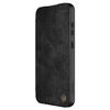 Nillkin Qin Book PRO Case for Samsung Galaxy S24 FE dėklas telefonui juodos spalvos