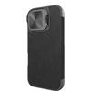 Nillkin Qin Book Prop Apple iPhone 16 Classic dėklas jūsų telefonui juodos spalvos